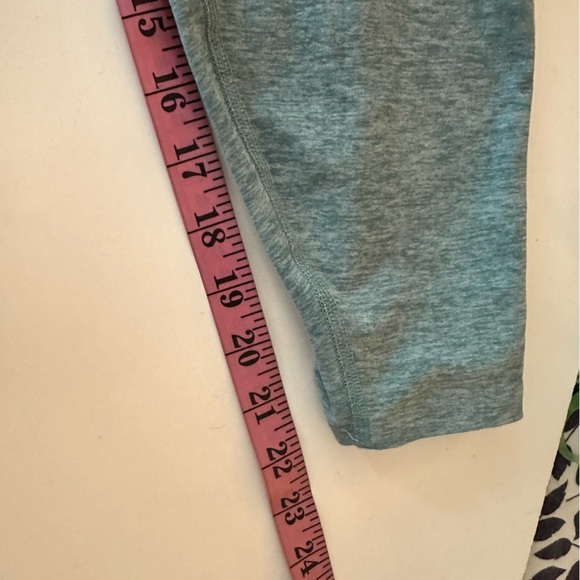Spacedye Love the Bump Light Green Space Dye Midi Maternity Leggings Size L/XL?? - Picture 14 of 15